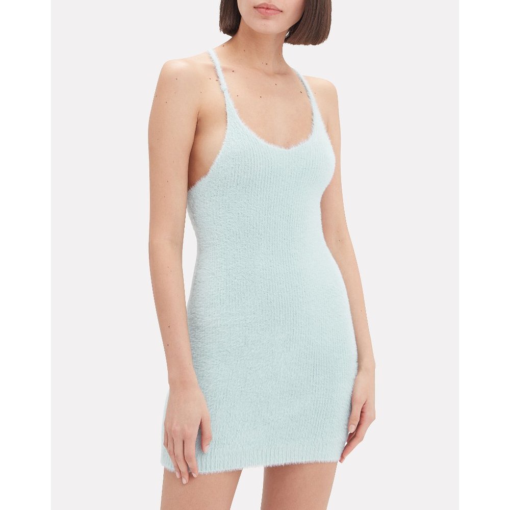 For Love & Lemons blue Gwen tank mini dress (M)